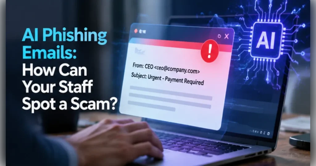 AI phishing emails guide for UK small businesses